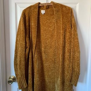 Gold Cardigan